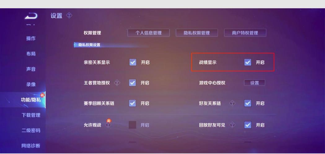 王者观战在哪儿设置