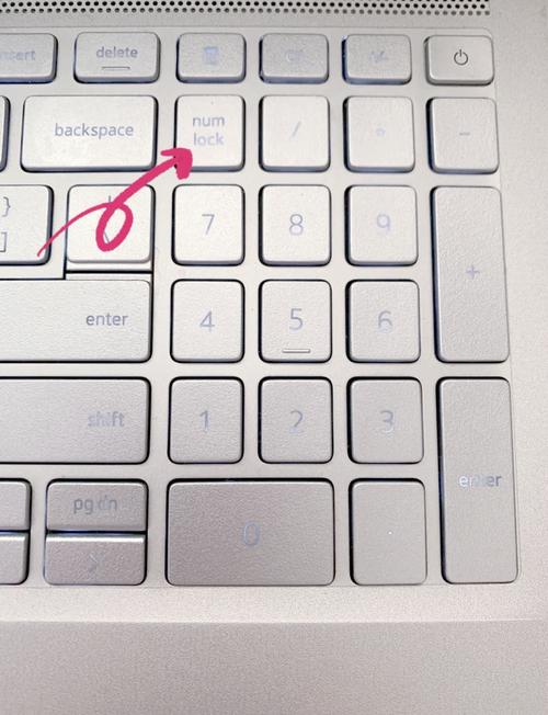 笔记本数字键盘锁住怎么办?