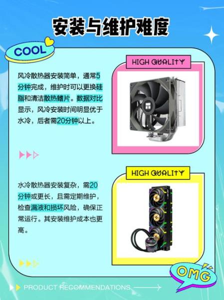 电脑散热器水冷和风冷有什么不同,那个更好