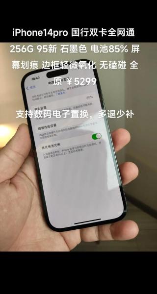 苹果14promax是双卡双待吗