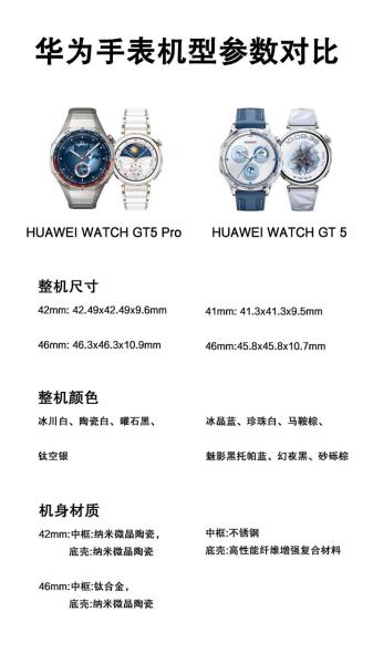 华为手表gt和watch的区别